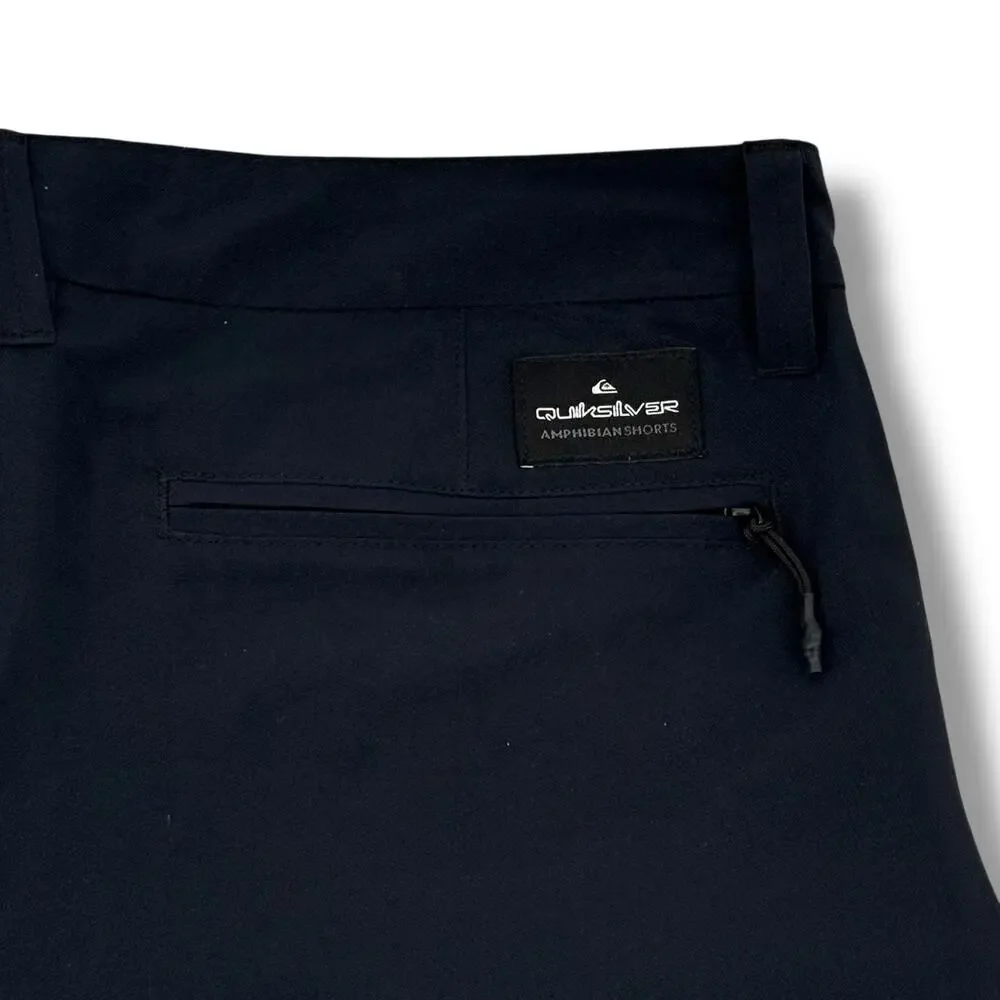Quiksilver Amphibian Walkshorts For Water Blue Hybrid Shorts Boys Sz 16 30 10